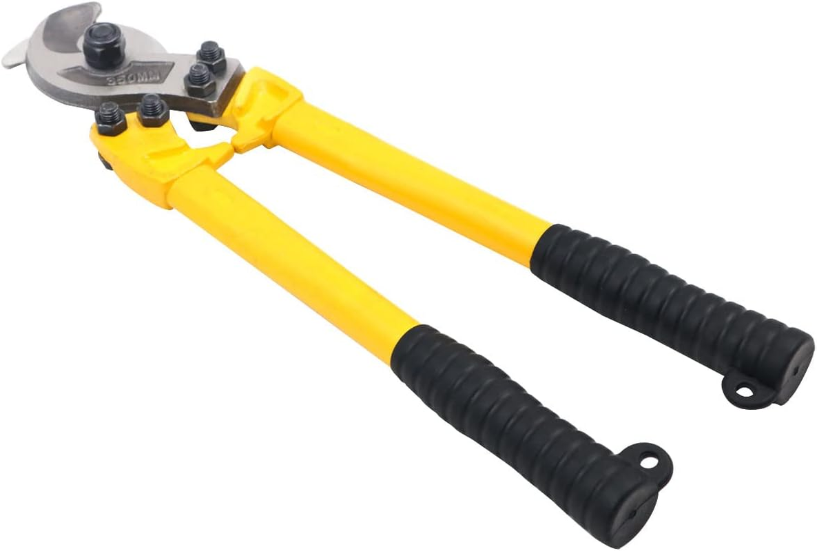 ZONADA Heavy Duty Cable Cutters Pliers Electrical Cable 14 Inches (350Mm) Cutting Copper and Aluminum Wire Rope Electrical up to 100 Mm&sup2; image number 4