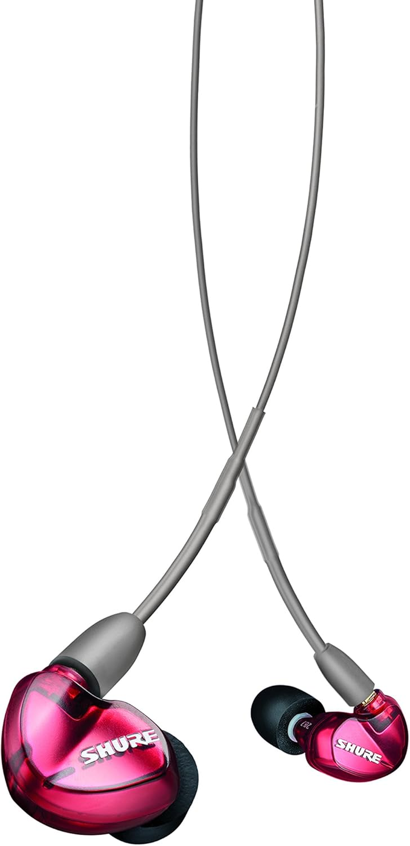 Shure SE535 Professional Sound Isolating Earphones with Triple High Definition Microdrivers, Special Edition Red