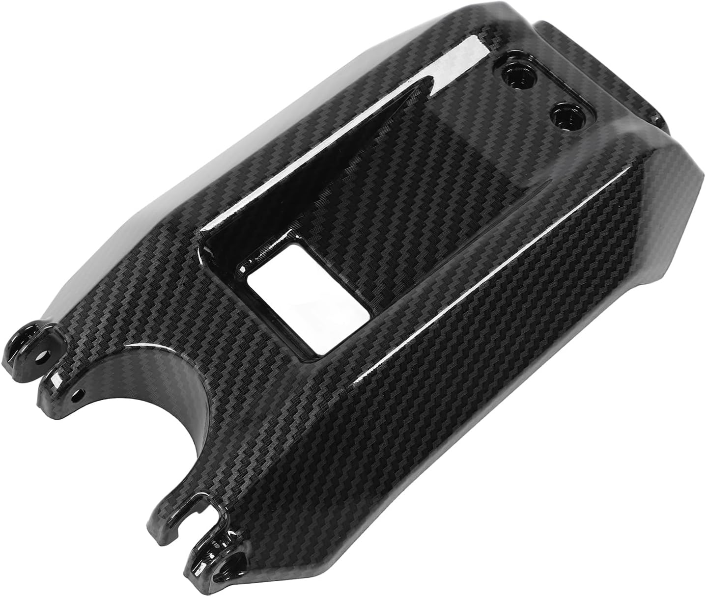 Electric Dirt Bike Battery Cover Carbon Fiber Pattern Battery Protector Replacement Fit for SUR Ron Light Bee X S image number 4