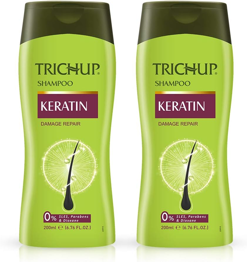Trichup Keratin Shampoo 200 Ml (Pack of 2) image number 4
