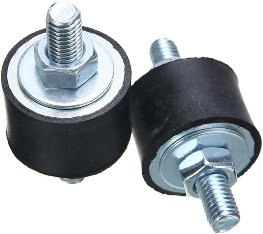 4Pcs M8 anti Vibration Male Rubber Mounts Car Boat Bobbin Damper Pump image number 3
