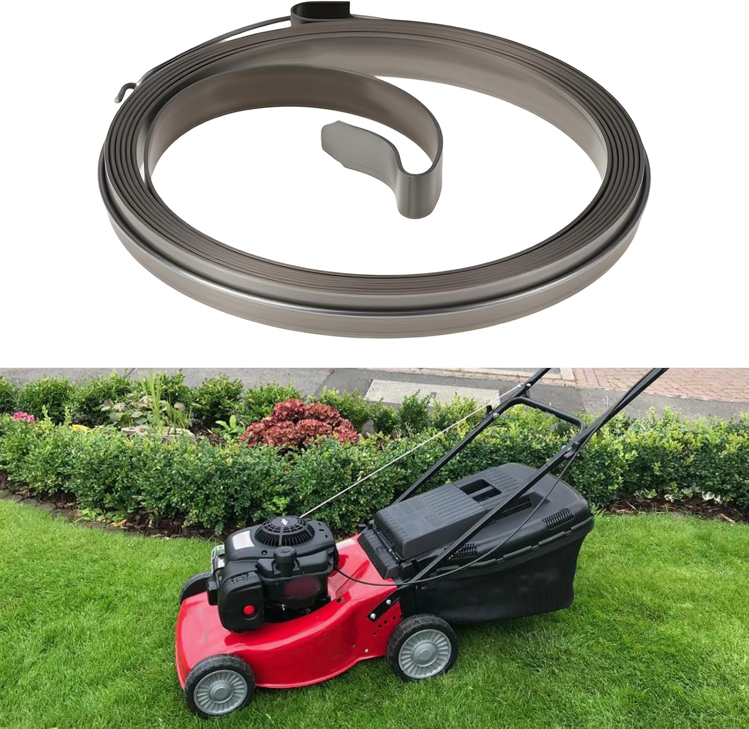 Emagtech 2Pcs Recoil Starter Spring 118550003/0 Compatible with B&Q FPPM35 Petrol Lawn Mowers image number 2