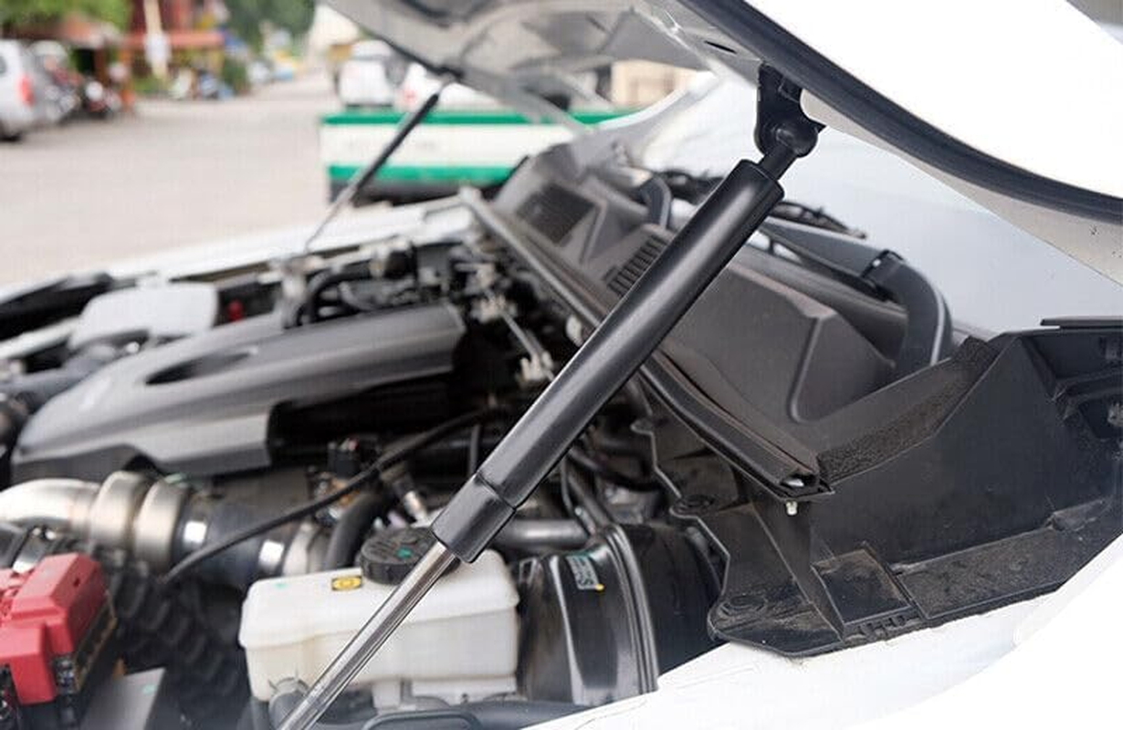 Hood Gas Struts for Nissan Navara NP300 2015-2021, Front Hood Lift Support Shocks Dampers Kit - Stainless Steel, Easy Installation, Direct OEM Replacement (2PCS)