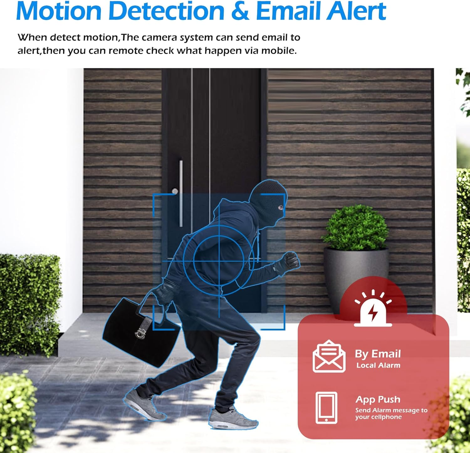 4K Security Audio Dome Camera 8MP (2160P) Smart Dual Light Poe Turret AI Human Detection 2.8Mm 106&deg; Wide Angle Lens Color Night Vision Built-In Mic IP67 Waterproof Compatible with NVR image number 2