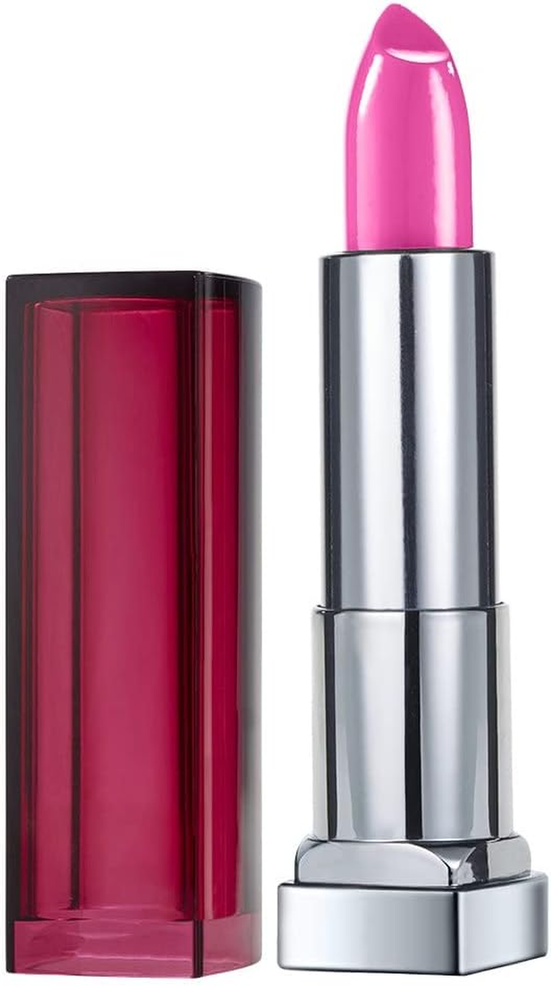 Maybelline New York Color Sensational the Loaded Bolds Lipstick, Rebel Pink, 0.15 Ounce - 1 Count (Pack Of 1), Pink Pop