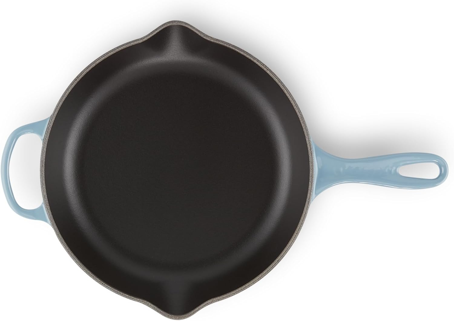 Le Creuset Enamelled Cast Iron Skillet 26Cm Chambray image number 3