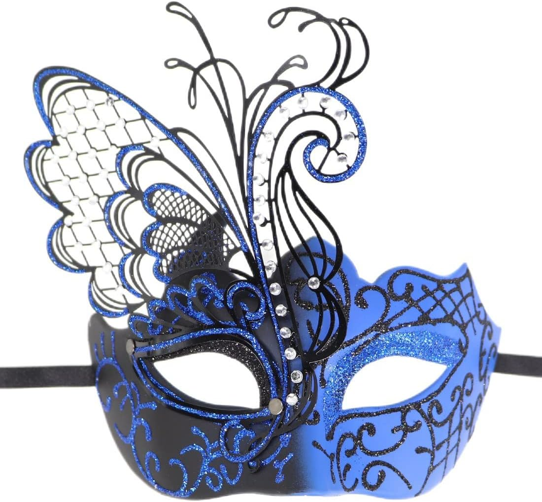 Male Venetian Mardi Gras Halloween Party Masks Evening Prom Mask Bar Costumes Accessory Masquerade Mask for Women