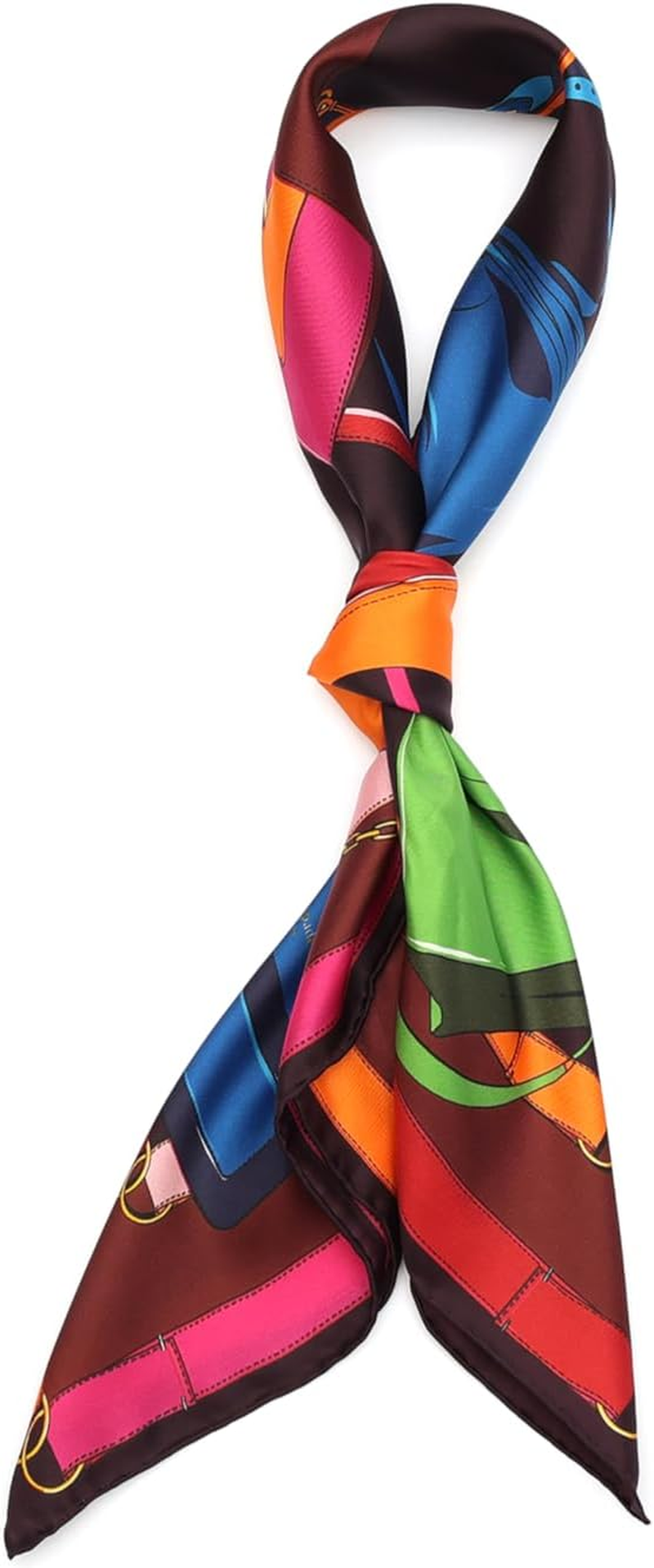 Kate Spade Bag Print Silk Square, Multi, One Size image number 1