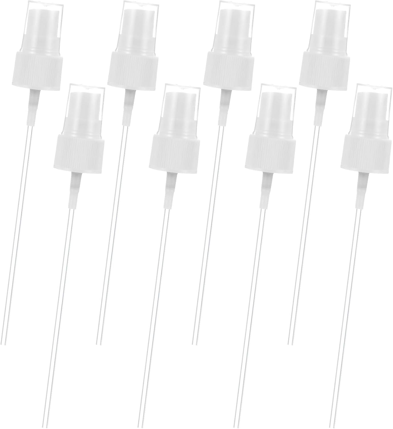 Valuebargain 8 Pcs Spray Tops for Toner Bottles, Spray Cap for Glycolic Acid, Oil Bottles (White) image number 6