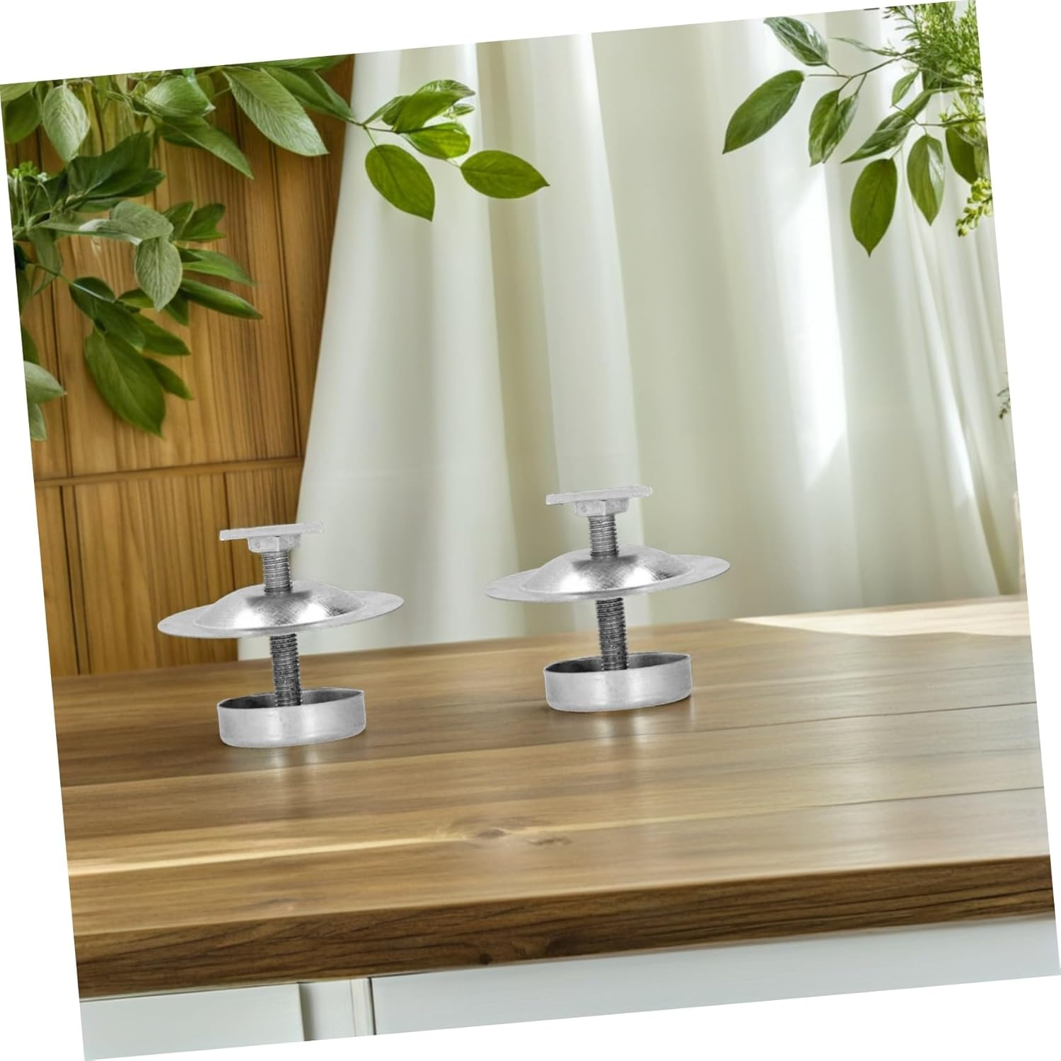 Alasum 8PCS Stainless Steel Beehive Stand Adjustable Metal Hive Base Support with Ant-Resistant Design for Outdoor Garden Beekeeping Equipment image number 3