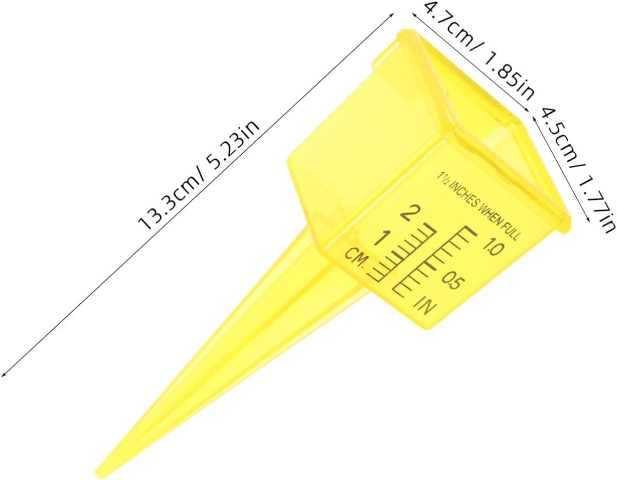 20Pcs Outdoor Rain Gauge for Garden with Wide Mouth Sprinkler Water Measuring Tool Weatherproof Lawn Water Gauge for Accurate Rainfall Measurement image number 4