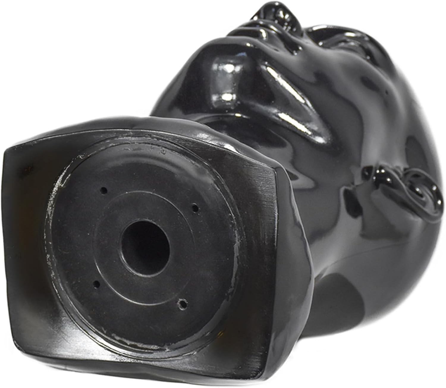 PVC Male Mannequin Head with Ears Men Smooth Mannequin Head Model Wig Hat Glasses Caps Display Creative Manikin Doll &hellip; image number 6