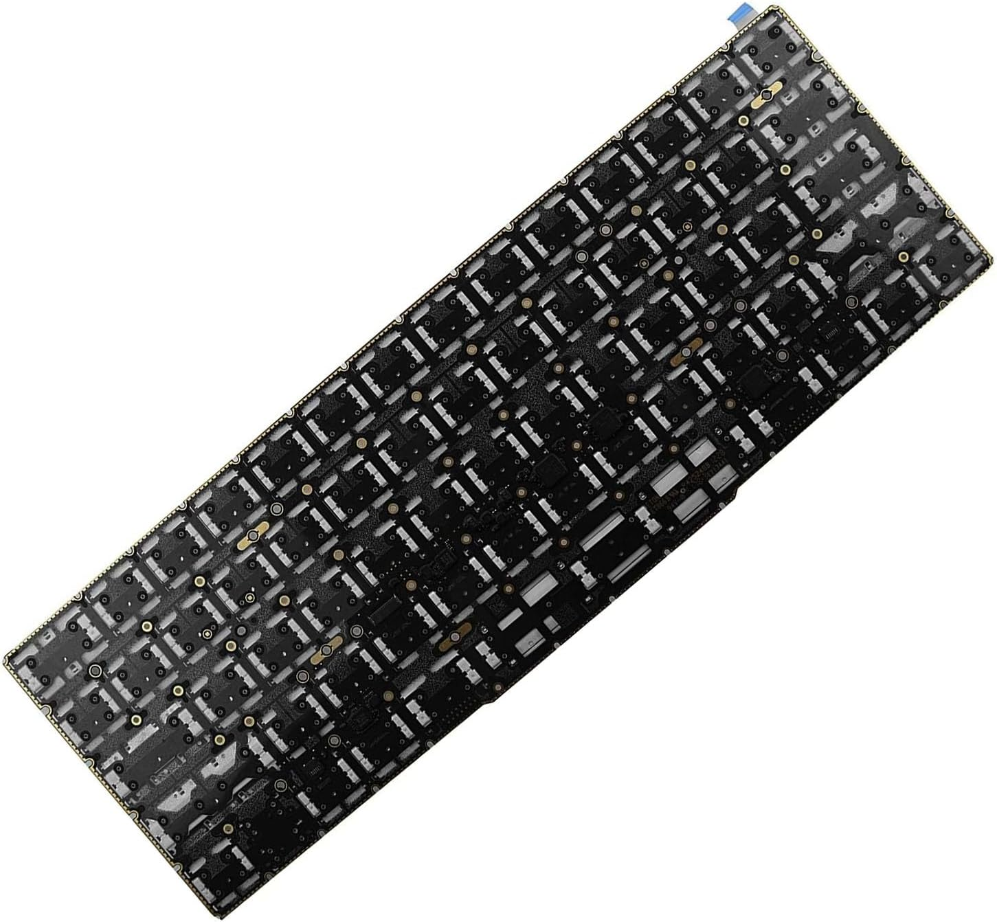 New US Keyboard with Flex Cable + Screw Kit Replacement for Macbook Pro Retina Display (Touch Bar) Late 2016-Mid 2017 13 Inch A1706 15 Inch A1707 EMC 3071 3163 3072 3162 Keyboard US Layout image number 1
