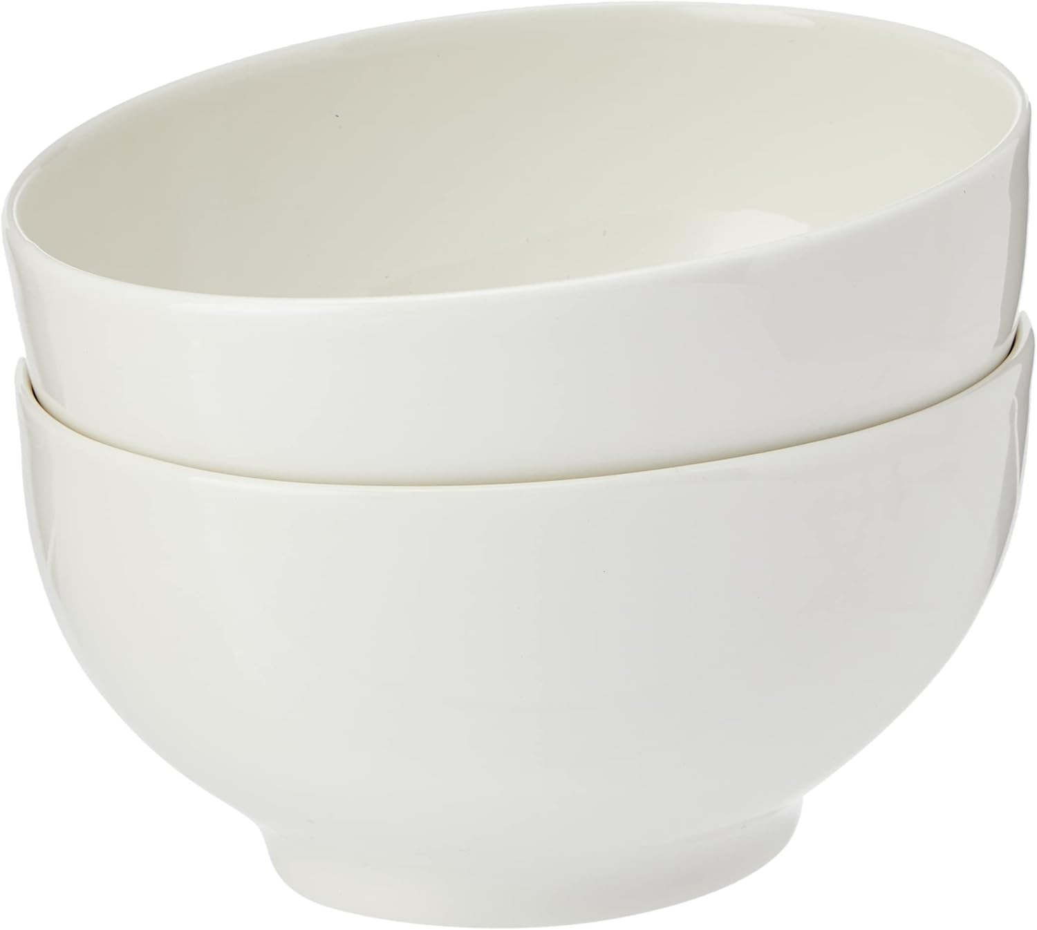 Villeroy & Boch for Me Snack Bowl Set (2 Pcs) - Premium Porcelain, White