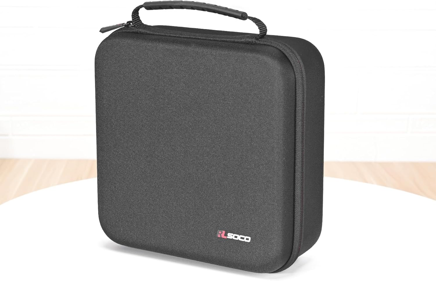 RLSOCO Case for OMRON HEM7361T/BP5350 Healthcare Gold Blood Pressure Monitor, Fit OMRON BP5450/BP5350/BP745/BP7350/M6 - Black (Case Only) image number 1