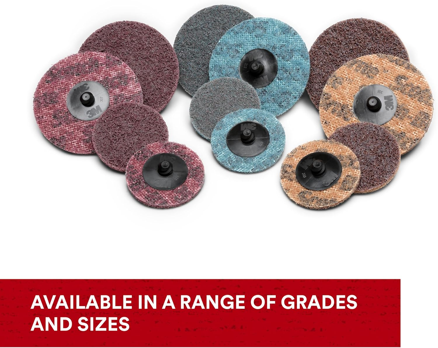 3M Scotch-Brite Roloc Surface Conditioning Disc, TR 07516, 2 in X NH S SFN, 25 per Carton image number 2