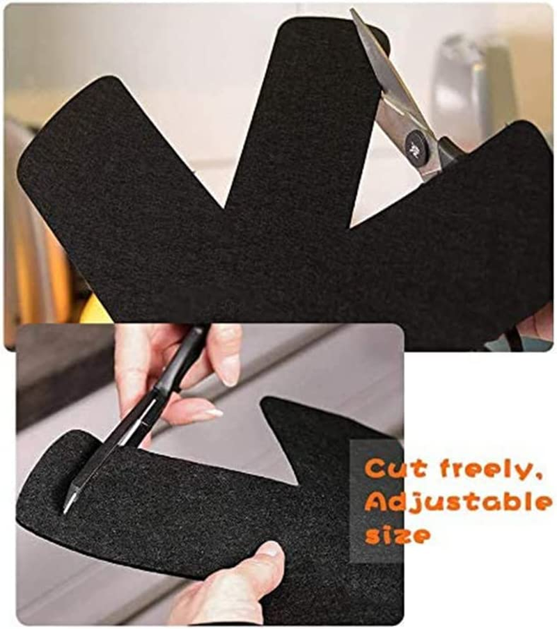 12 Pot and Pan Protectors, 12 and 3 Different Sizes, Set of Pot and Pan Protectors, Non-Slip Separator to Prevent Scratches or Scratches When Stacked