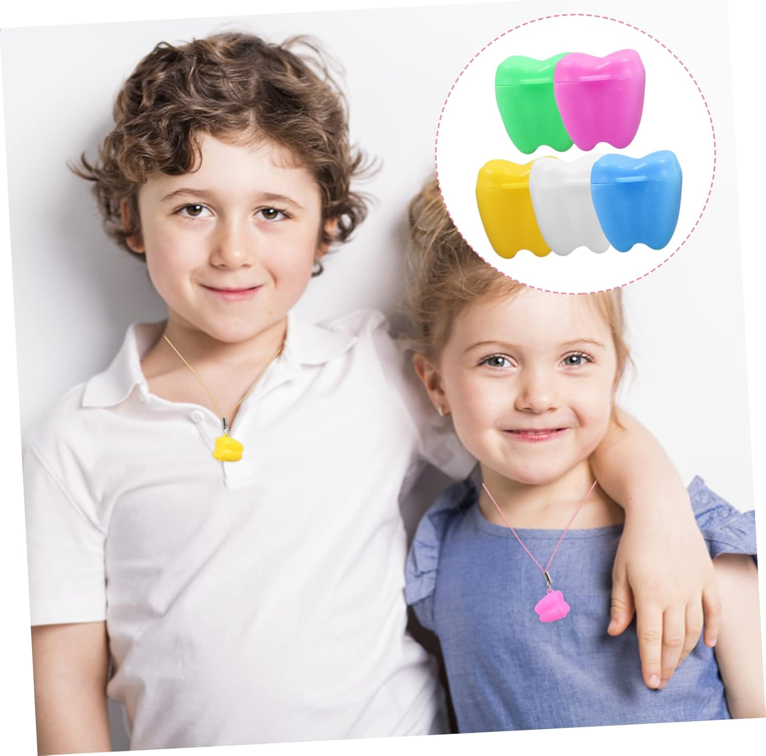 12Pcs Teeth Storage Box Keepsake Case Tooth Holders for Boys and Girls Keepsake Storing image number 6
