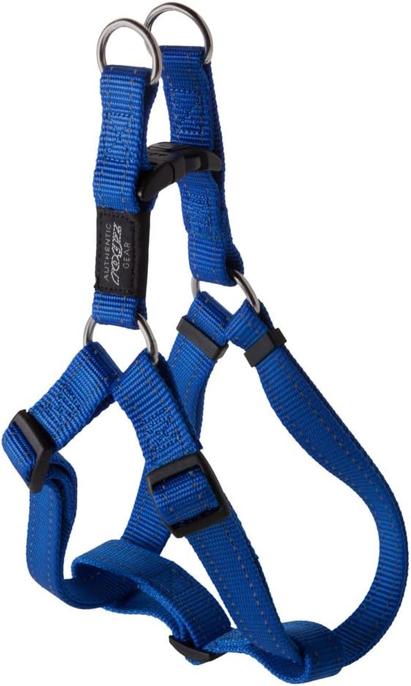 Rogz Classic Step in Quick Fit Dog Harness Blue Medium