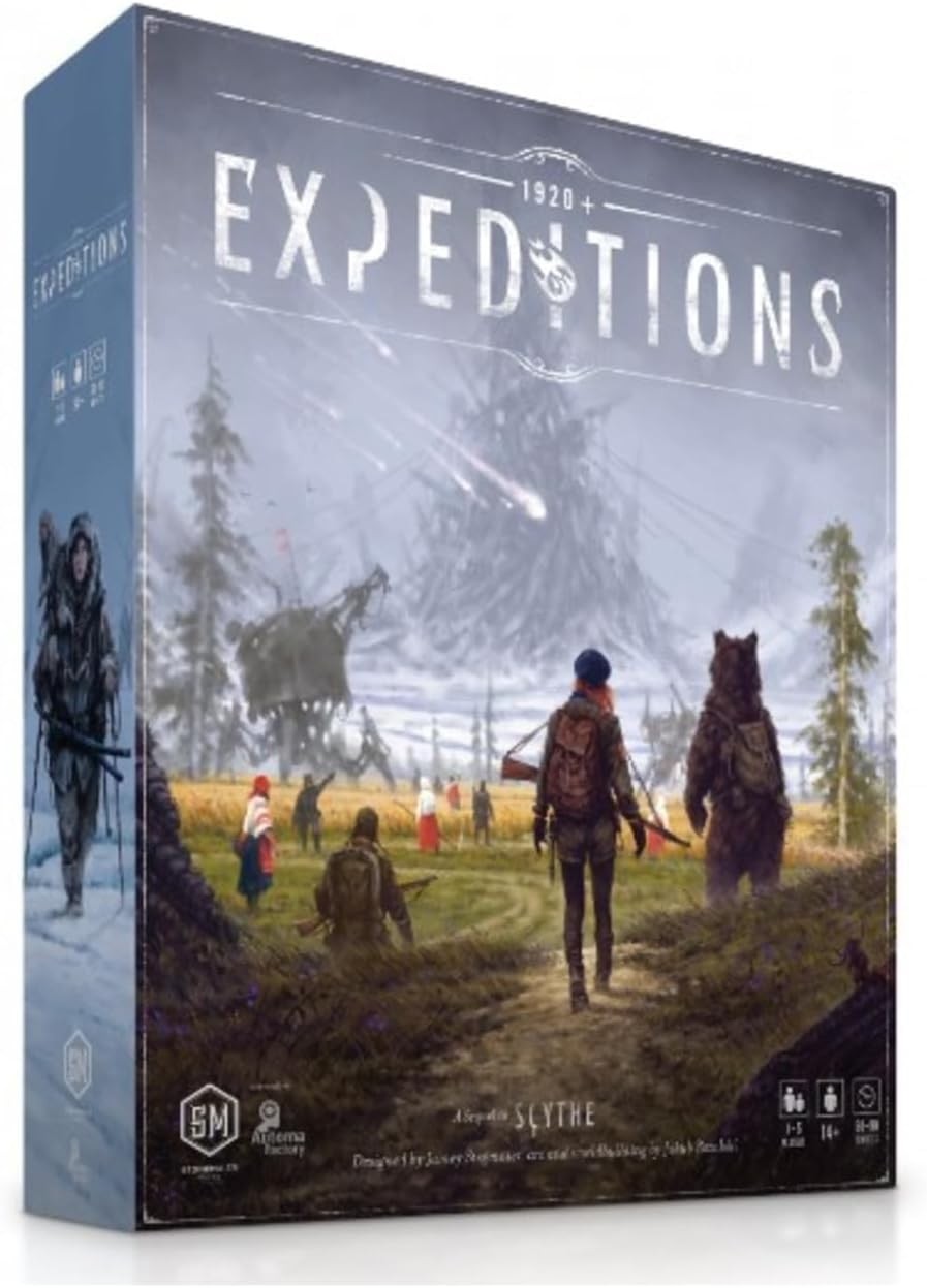 Stonemaier Games Expeditions Ironclad Edition a Sequel to Scythe Board Game