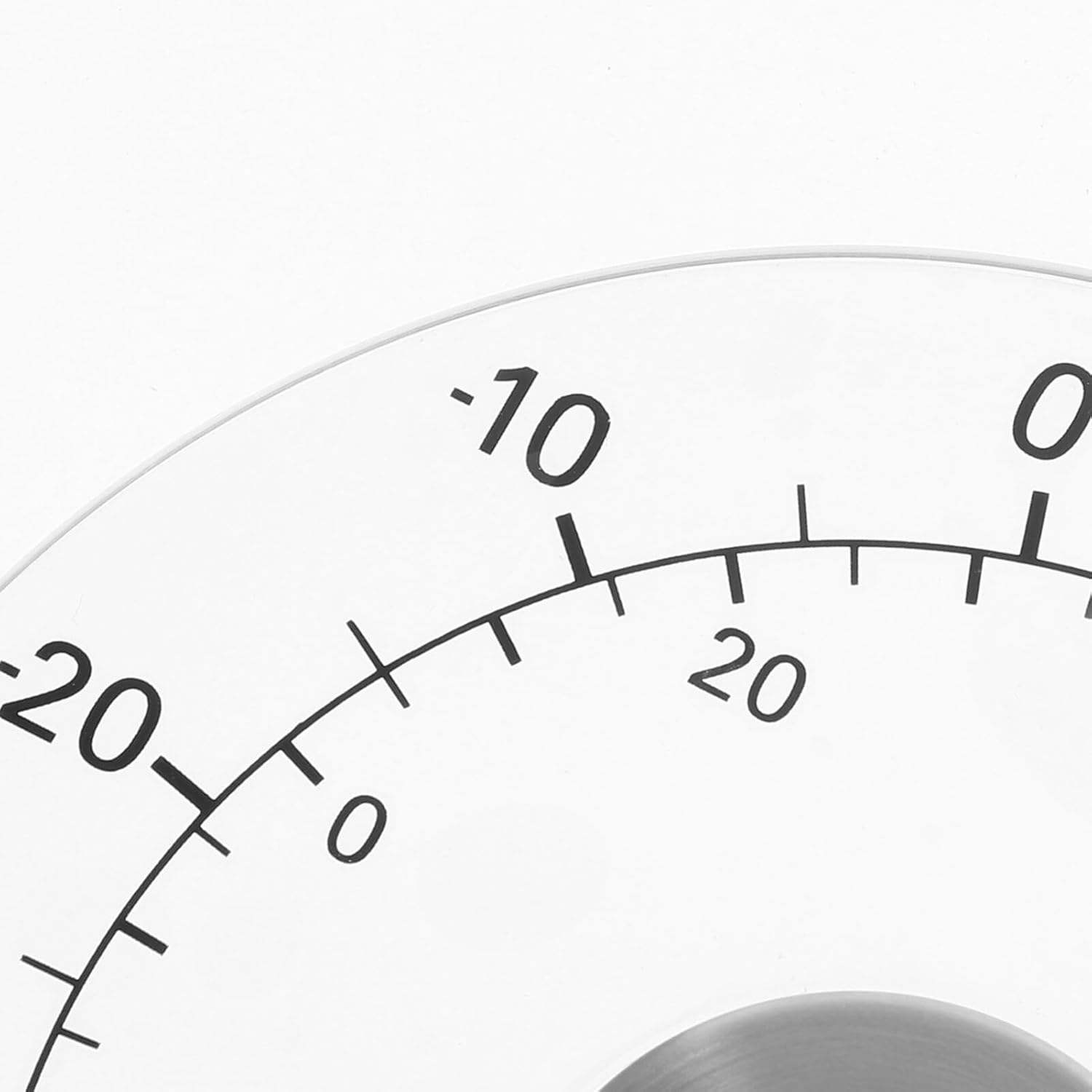 Yardwe Stick on Window Thermometer Temperature Indoor and Outdoor Waterproof Dial round for Garden Gauge Humidity Monitor image number 6