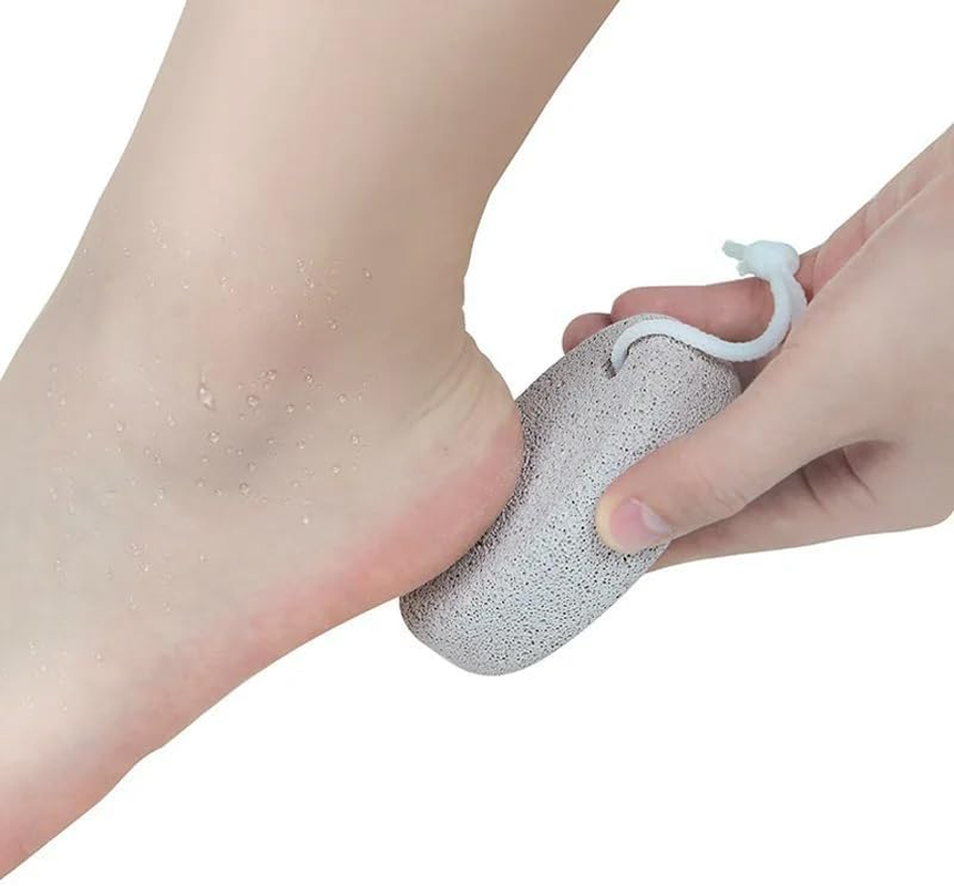 LAKYMIE Pumice Stone Foot Care Callus Remover Natural Pumice Stone for Feet and Hands Callus and Skin Hardening Removal Pack of 2 image number 3