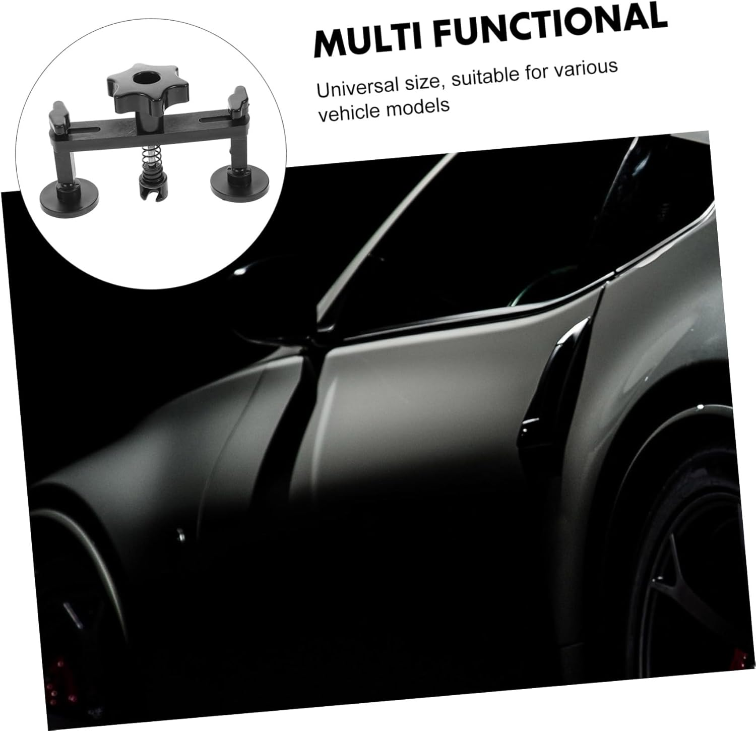 LALADEFIEE Dent Tool Kit Suction Cup and 18 Glue Tabs Small and Large Dent Repair Set for Automotive Hail Damage for Cars and Trucks image number 4