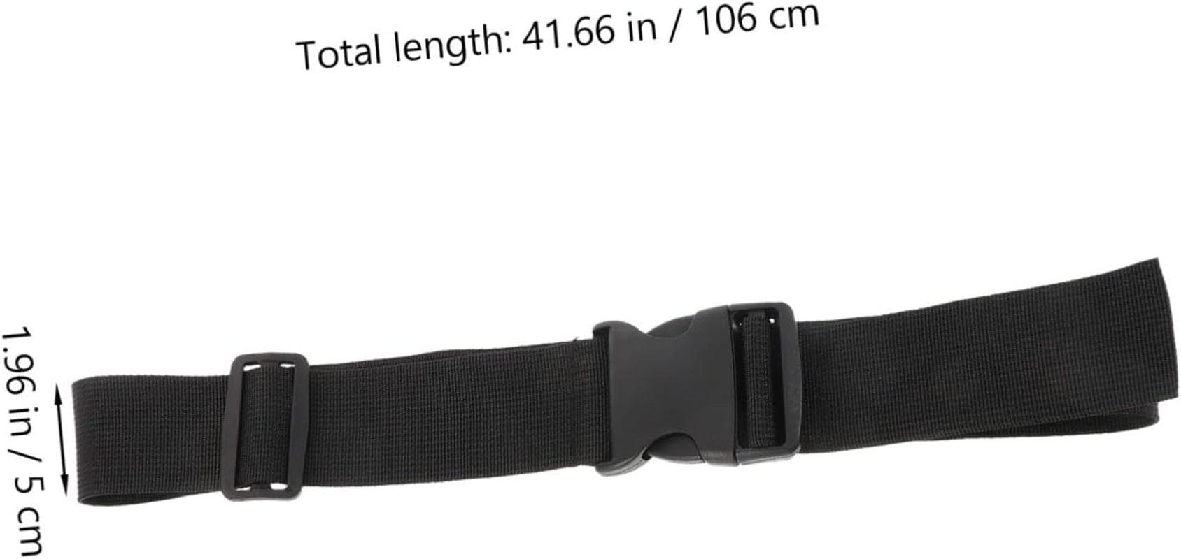 Ciieeo Tie-Down Belt Bag Adjustable Straps Clips and Luggage Buckles for Backpack Straps Heavy Duty Belt Use during Travel Scenarios Like image number 6