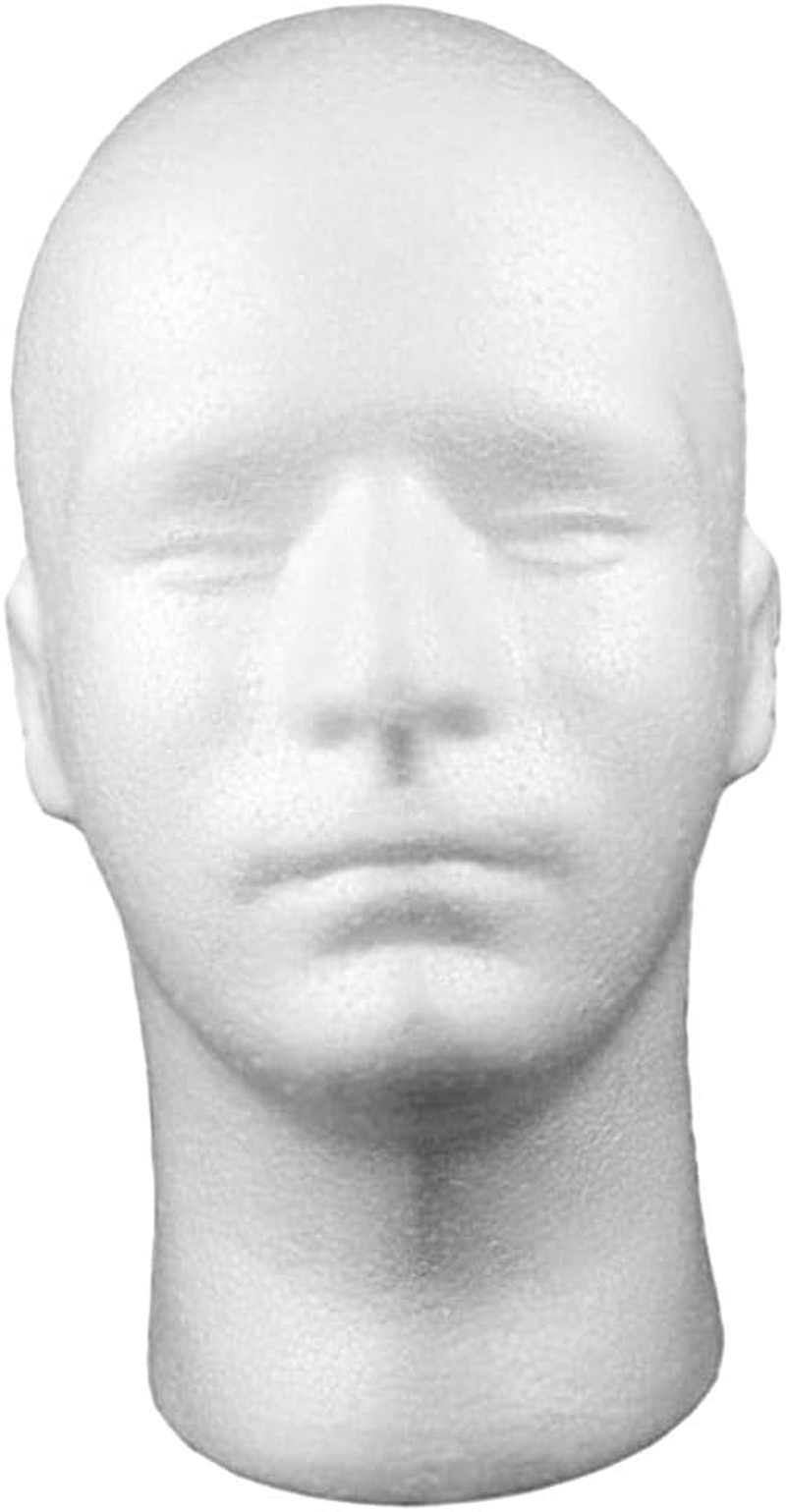 6Pcs Foam Male Head For