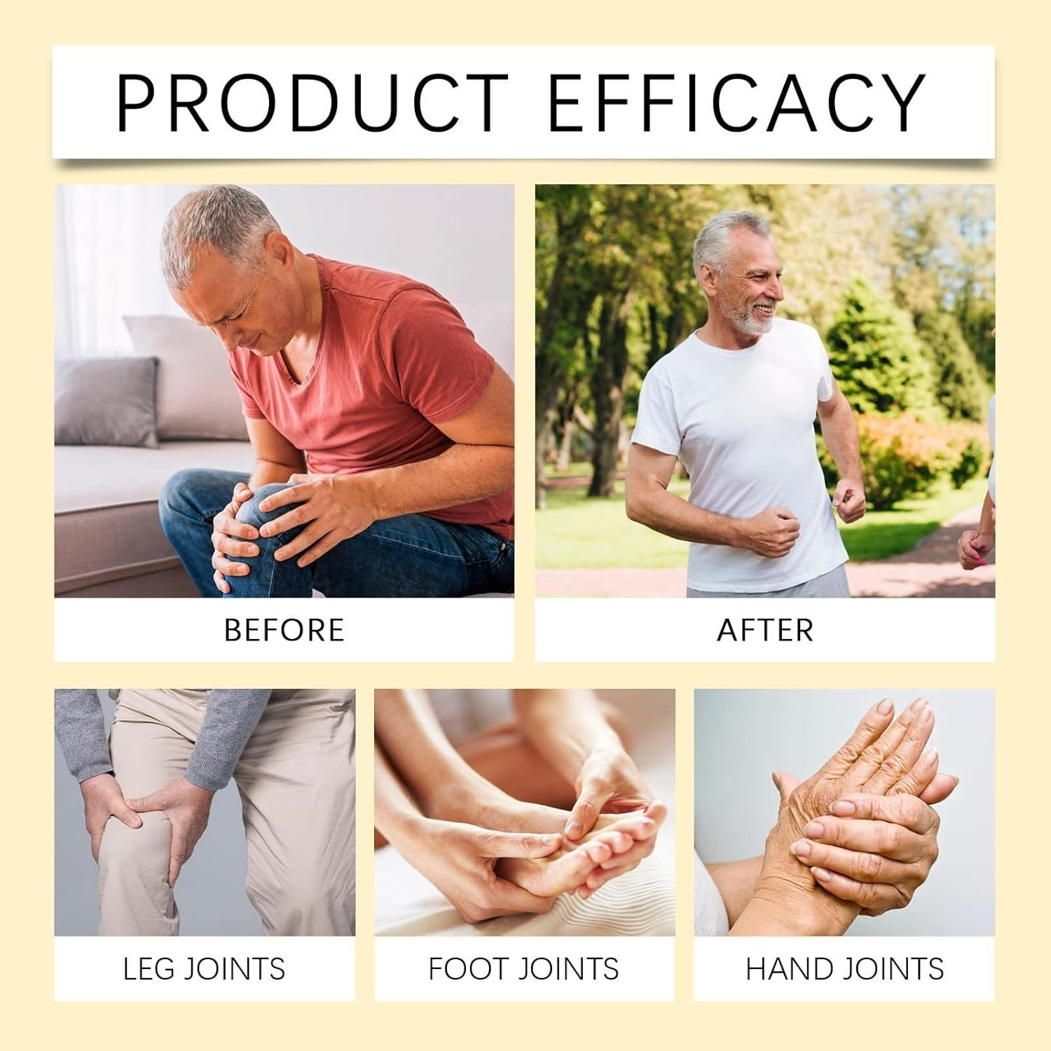 Bee Venom Joint Gel, Professional Bee Venom Ointment,Bee Venom Cream,Bee Venom Joint and Bone Cream for Back, Knee, Hands, Neck, Feet -60G (2PACK) image number 1