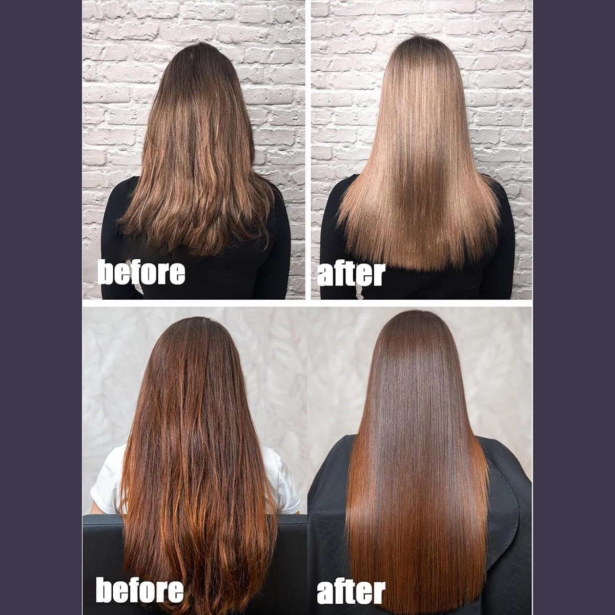 Portable Straightener Brush - Gobrush Pro, Go Brush Pro Straightener Rechargeable & Cordless Mini Hair Straightener Comb,Portable Straightening Brush for Travel (White) image number 1