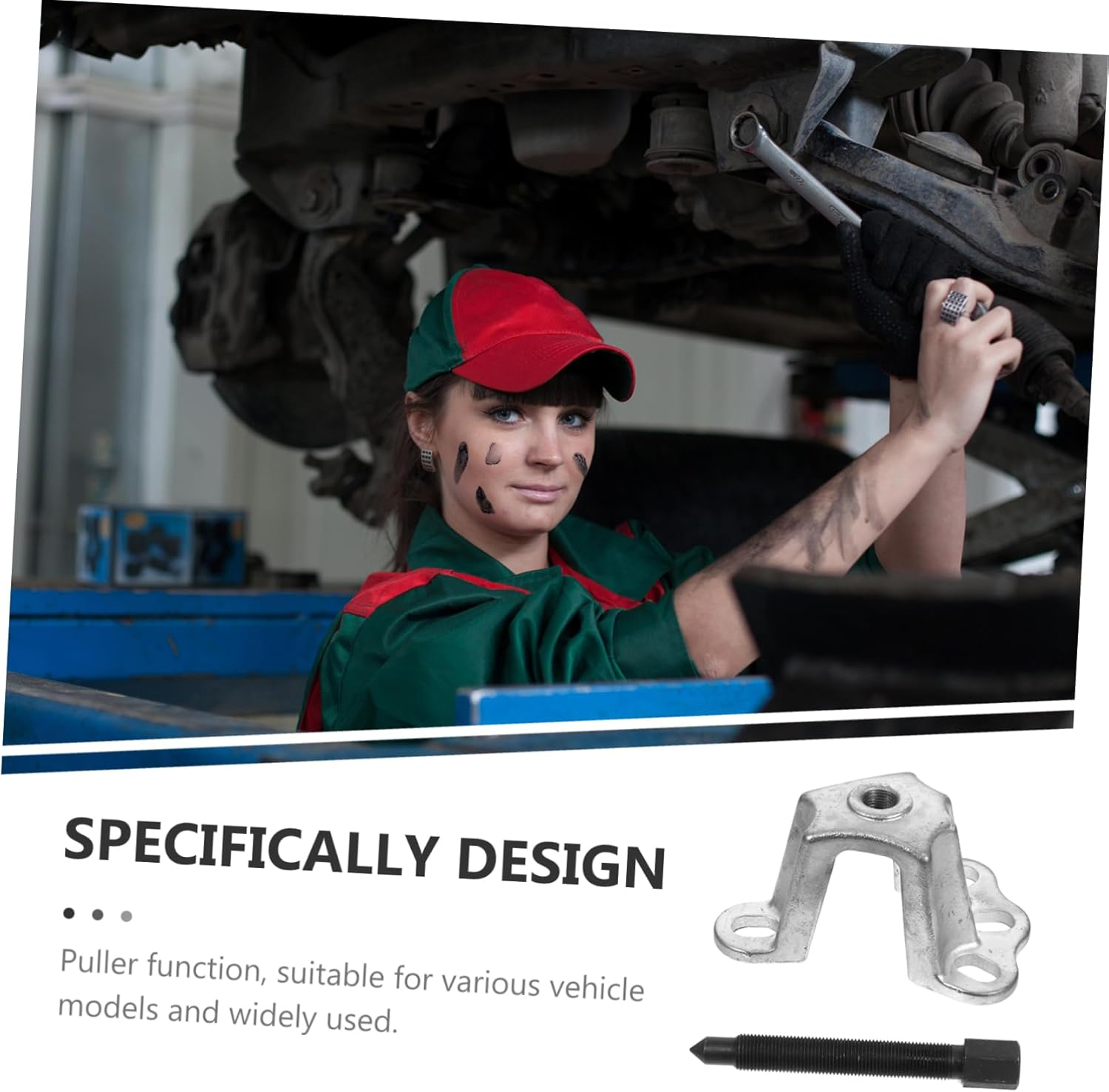 TINEASUR Brake Drum Puller Wheel Hub Puller Auto Dent Repair Tool Small Automotive Accessories image number 4