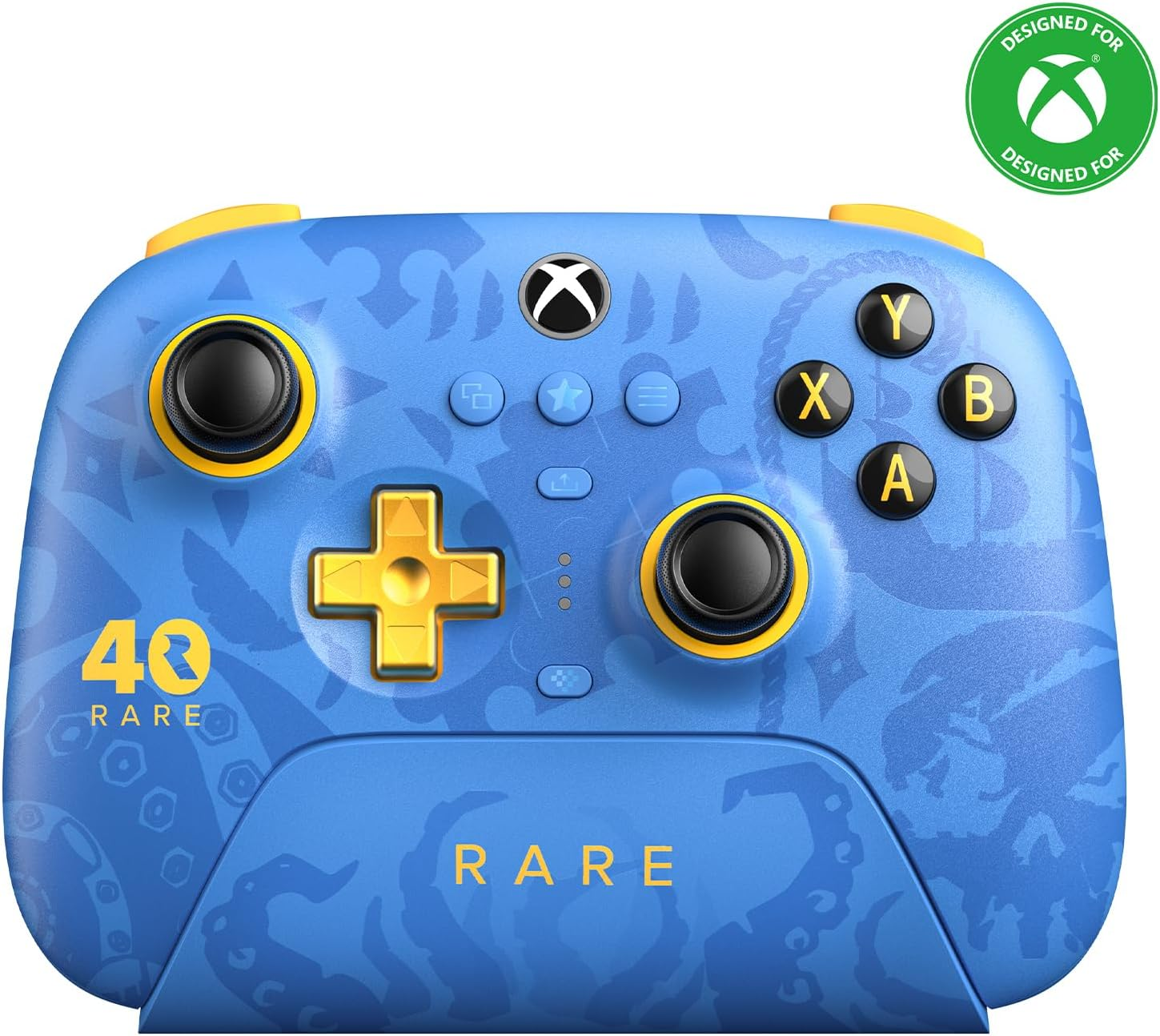 8Bitdo Ultimate 3-Mode Wireless Controller for Xbox, Hall Effect Joysticks, Pro Back Buttons, Compatibility with Xbox Series X|S & Xbox One, Apple, Windows PC & Android - Rare 40Th Anniversary Edition image number 5