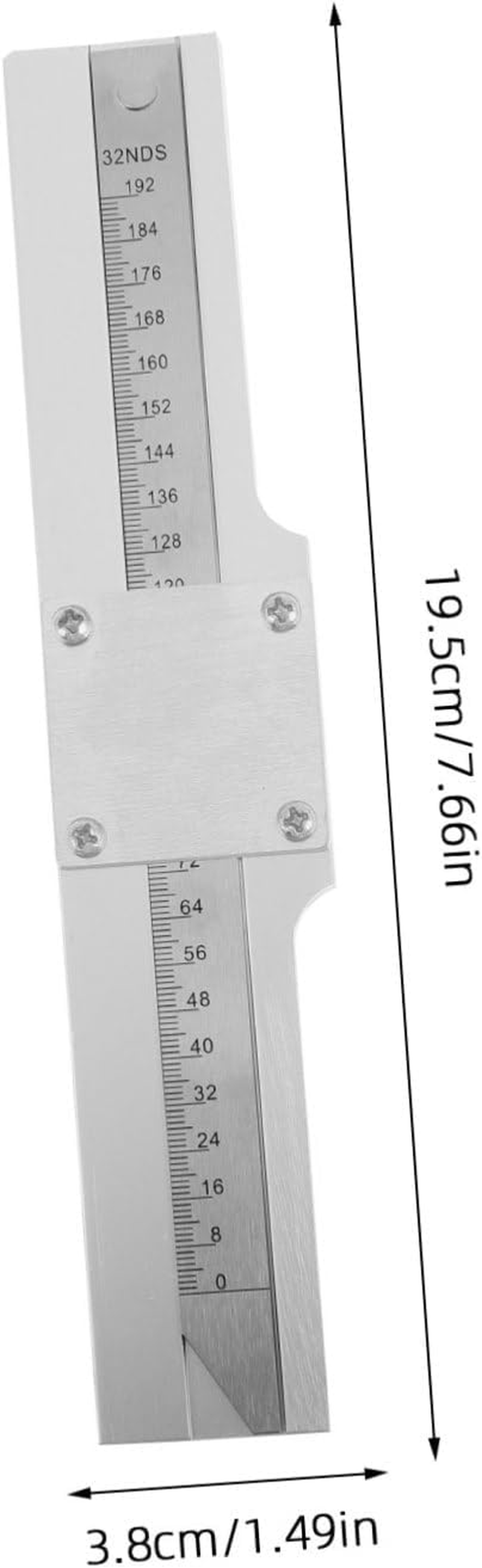 WEKADRIN Tire Depth Gauge Tool Automotive Replacement Instrument Panel Gauges Magnifying for Easy Tire Measurement image number 6