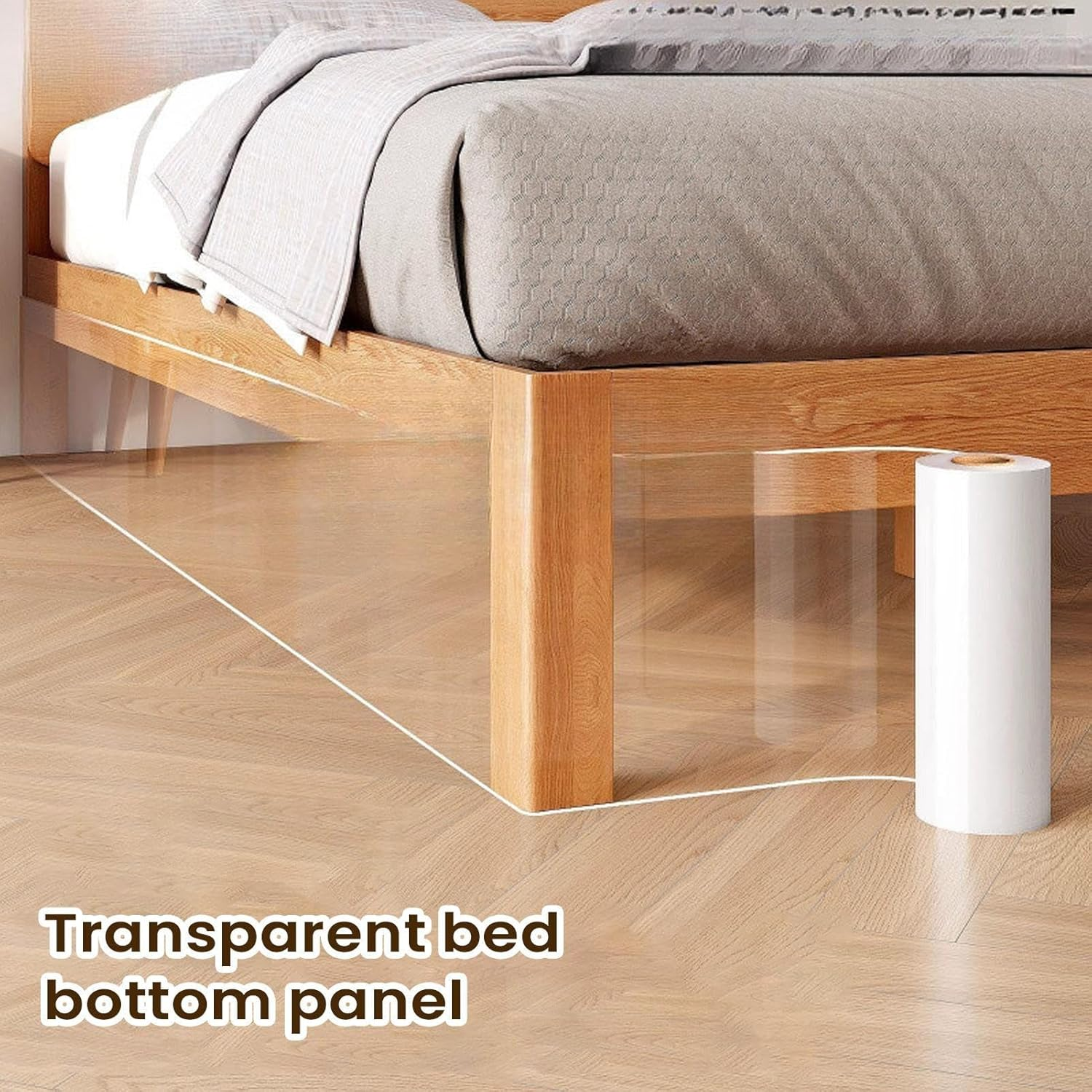 Furtryvl Cat Furniture Protector | Clear Adhesive anti Scratch Tape | Cat Scratch Tape - for Home Stairs Walls Carpet Sofa Corner Doorway Screen Board Chair Cushion image number 6