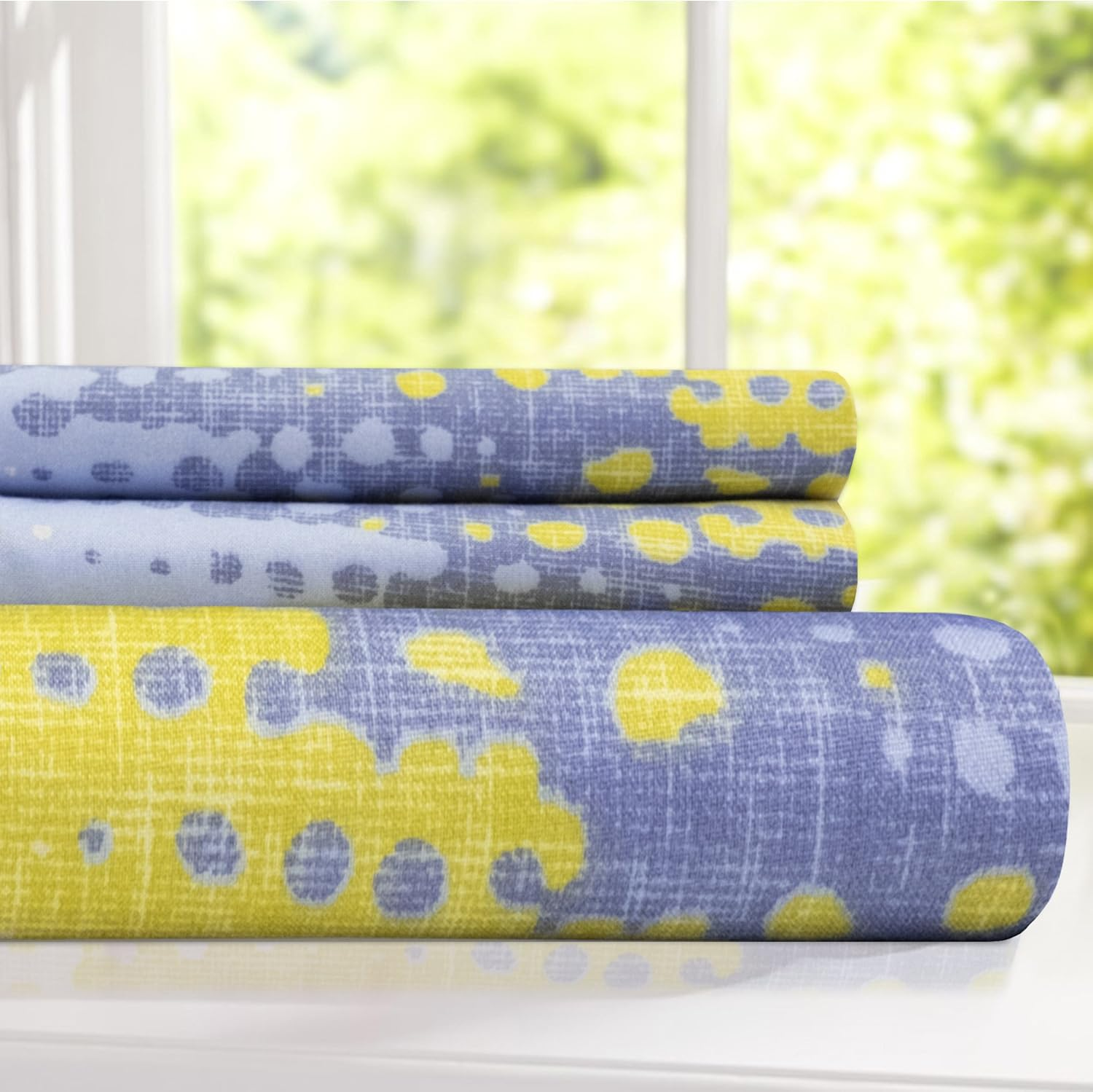 Sweet Home Collection Duvet Cover Bedding Bed Cover 3 Piece Set Unique Stylish Malibu Chevron Pattern, King image number 5