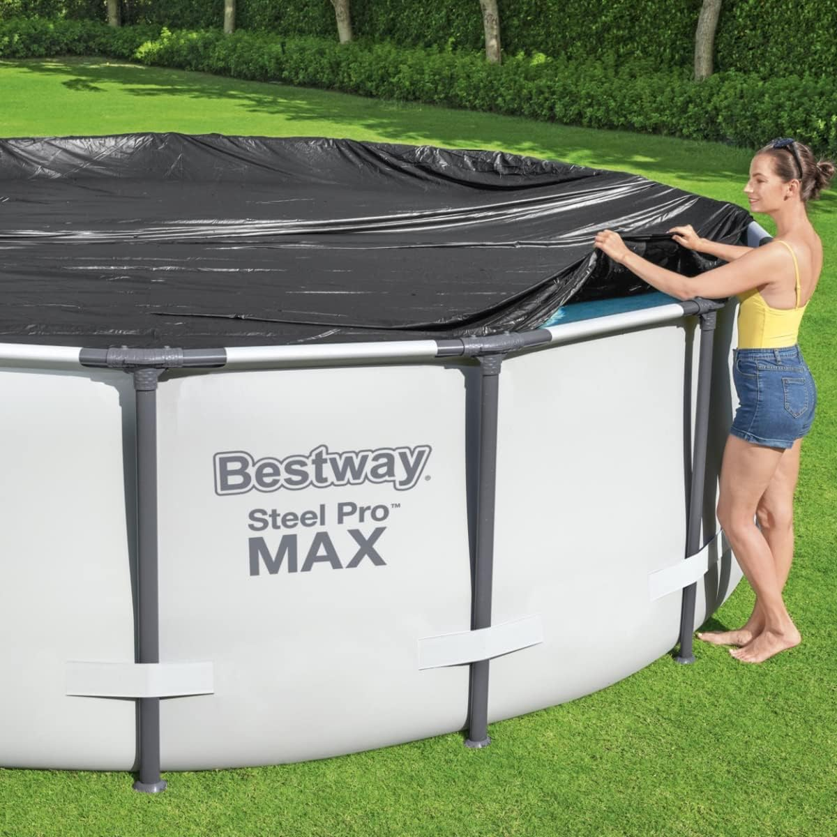 Bestway Steel Frame Pool Cover image number 3