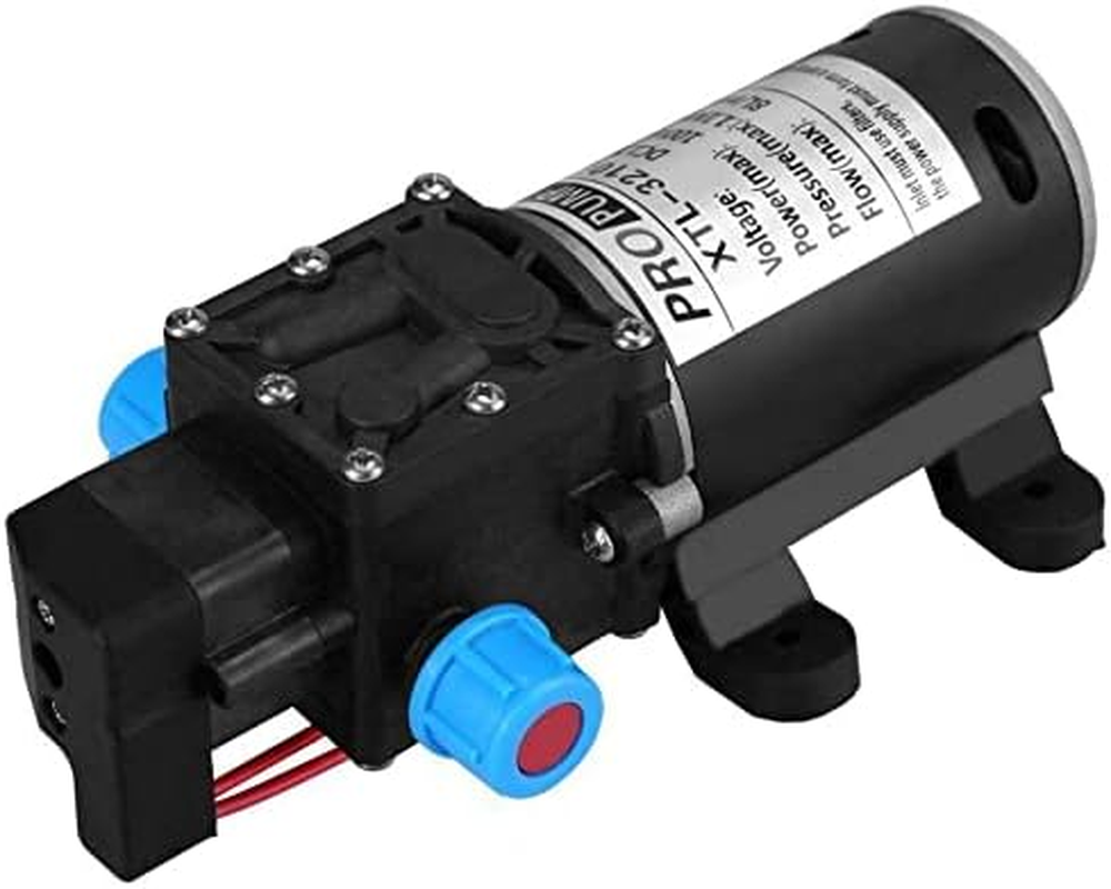 100W 12V 160PSI Pressure Water Pump 8L/Min Self-Priming Caravan Camping Boat image number 5