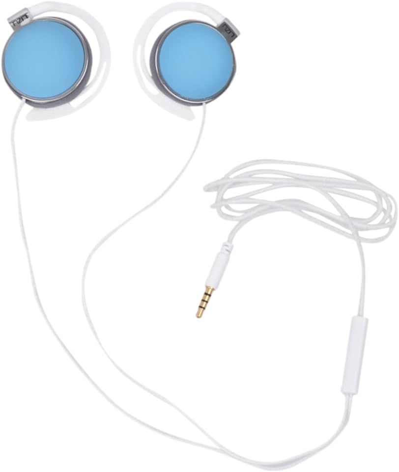 SHOWERORO Sports Earphone with Noise Reduction and Mic Lightweight Neck Hanging Headset for Gym and Daily Use Sweat Resistant Wired Earbuds with High Elastic Wire Comfortable Aural Design In image number 5