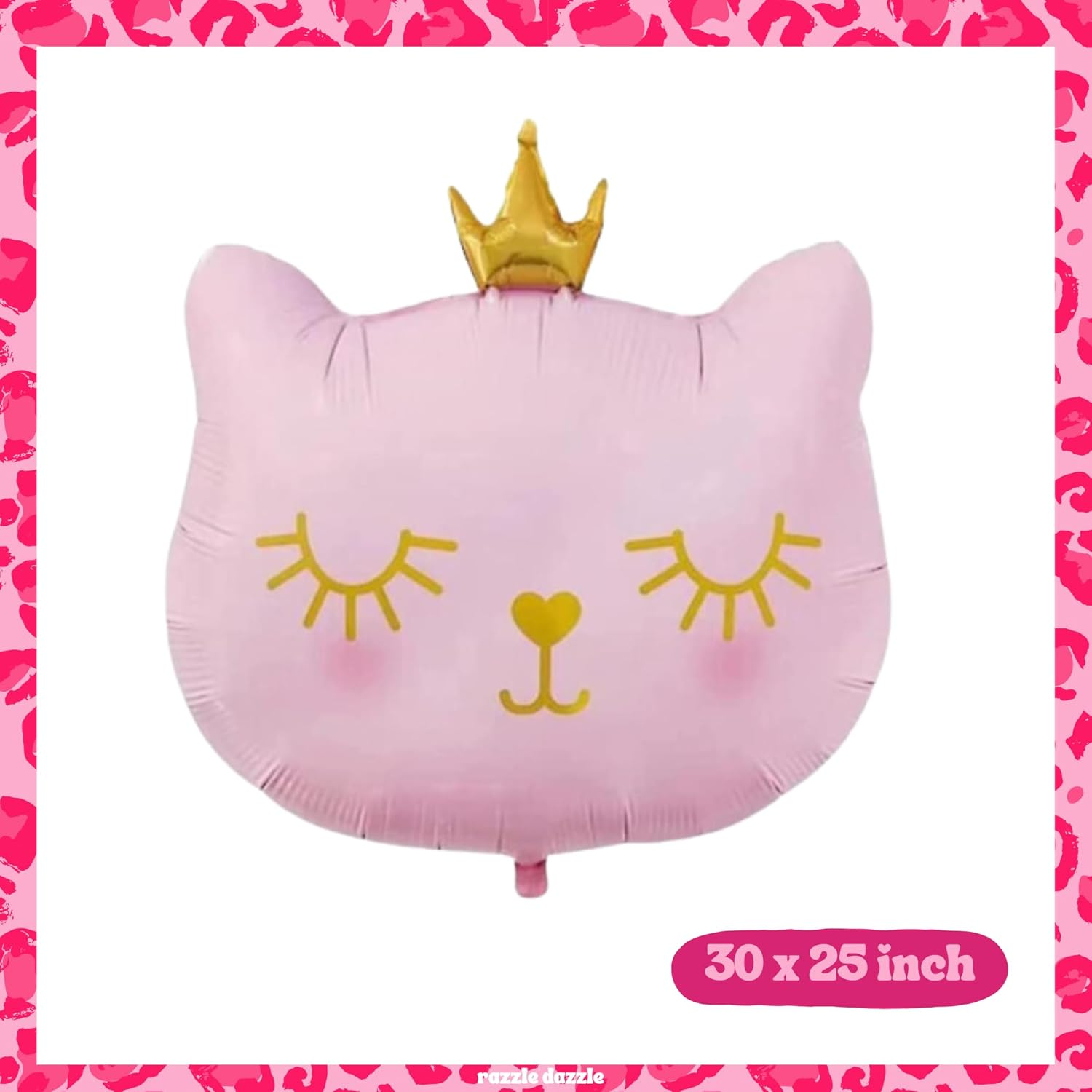 Princess Cat Balloon - 30 Inch image number 3