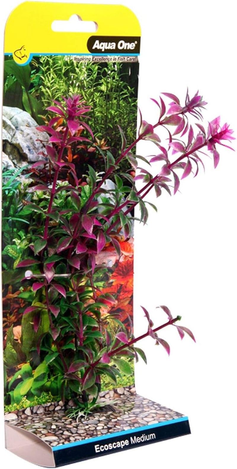 Ecoscape Medium Rotala Red Aquarium Plant Fish Tank D&eacute;cor Aqua One