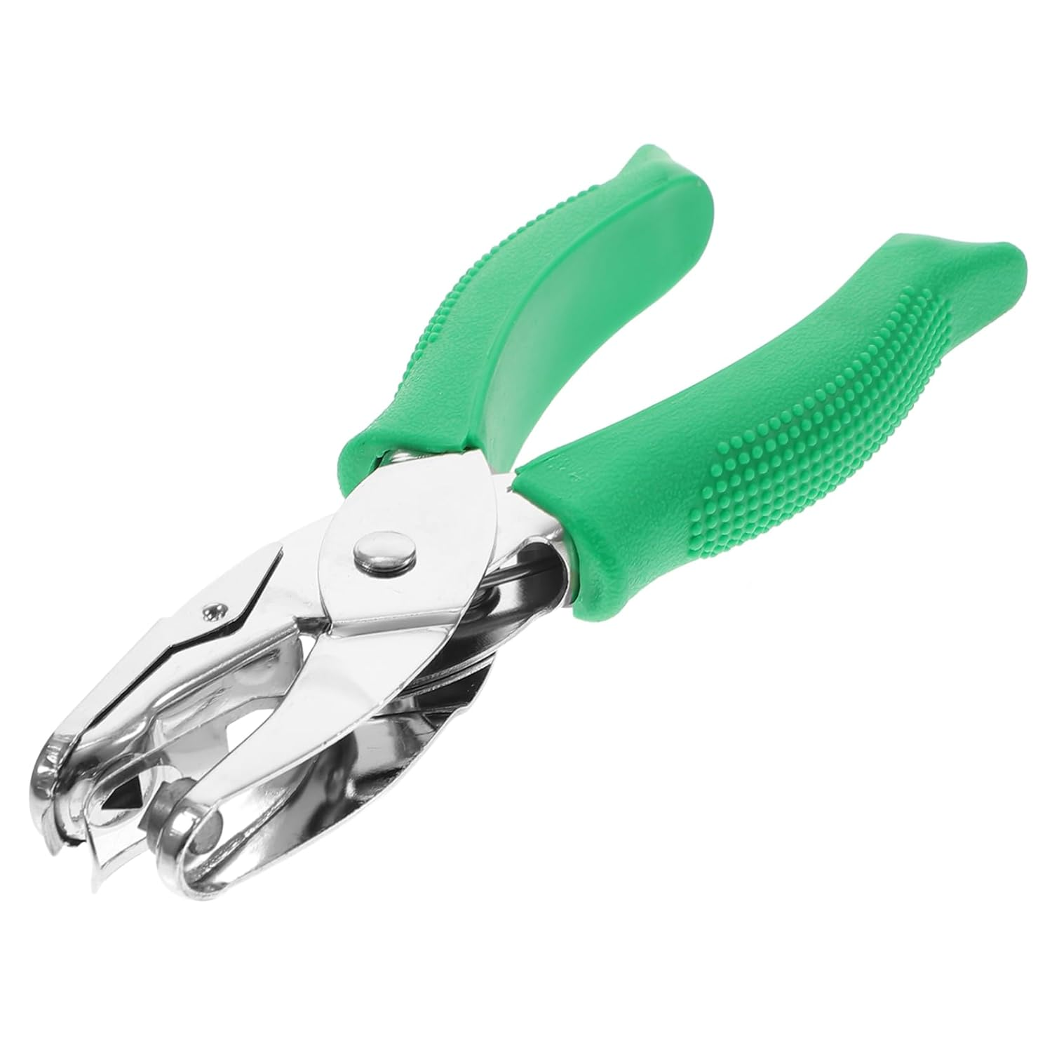 Operitacx 2Pcs Single Hole Punch Plier Metal Hand Puncher Tool for Paper and Crafts for Binder Hole Punching image number 2