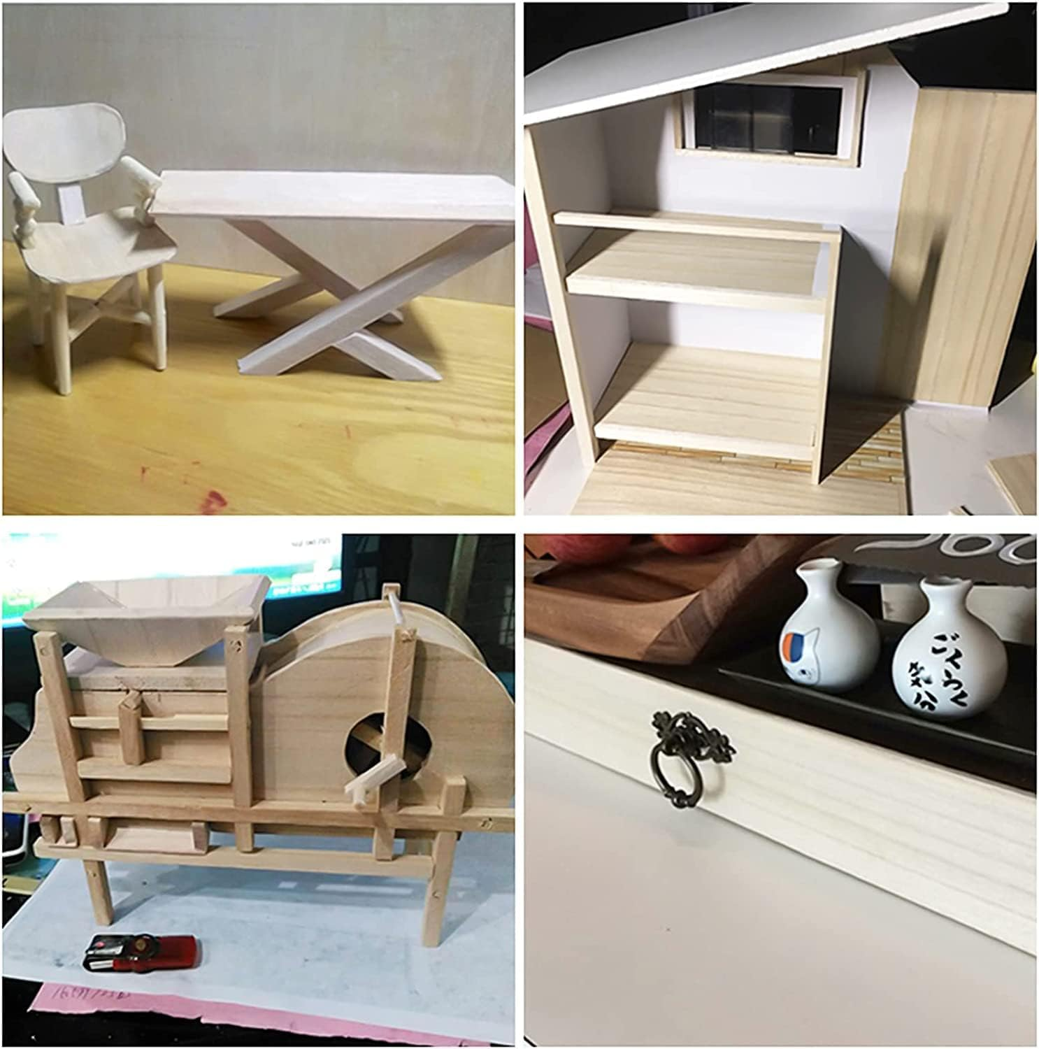 12 Pack Balsa Wood Sheets,200X100X1Mm Thin,Unfinished Plywood Square Light Craft Model Craft Wooden Plate for Airplane,Boat,Craft Model image number 1