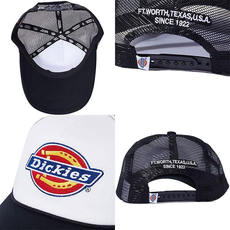 Dickies 80495400 Cap, Hat, Baseball Cap, Classic Logo, Unisex - All Navy image number 3
