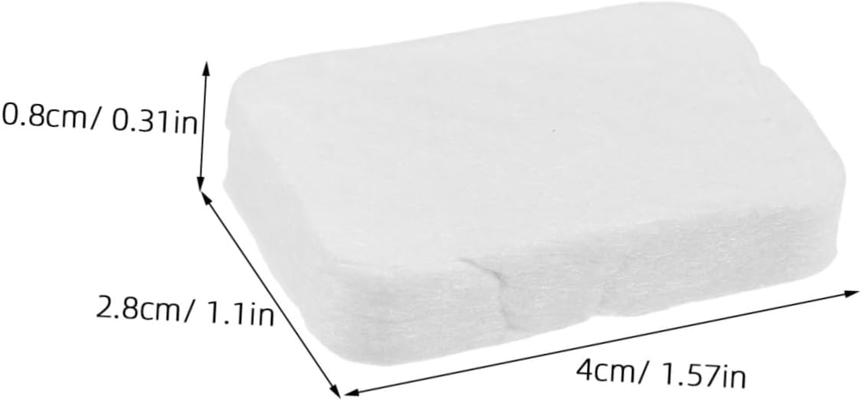 8Pcs Cotton Pads Face Makeup Remover Reusable Cotton Rounds for Tattoo Artists Soft Cleansing Wipes image number 6