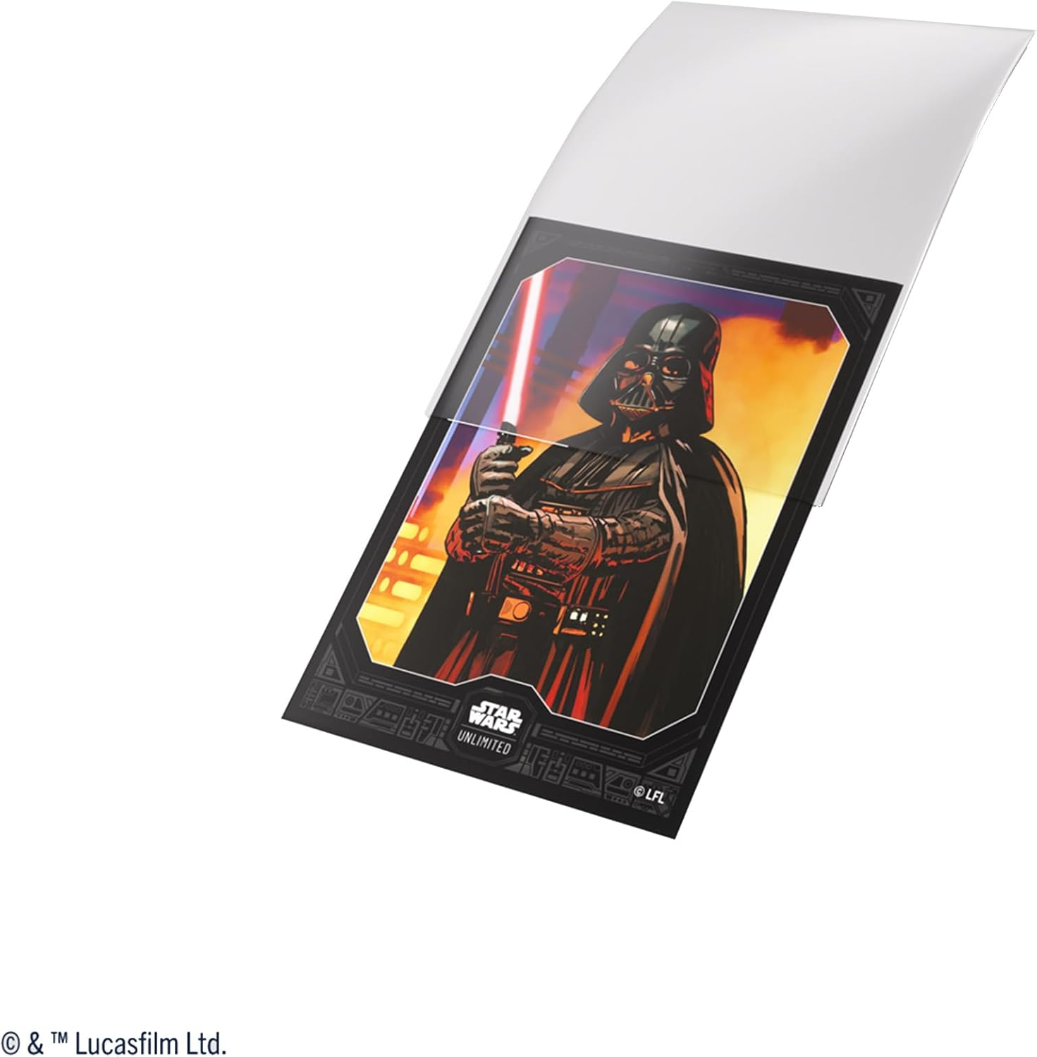 Gamegenic Star Wars Unlimited Art Sleeves Double Sleeving Pack - Darth Vader image number 2