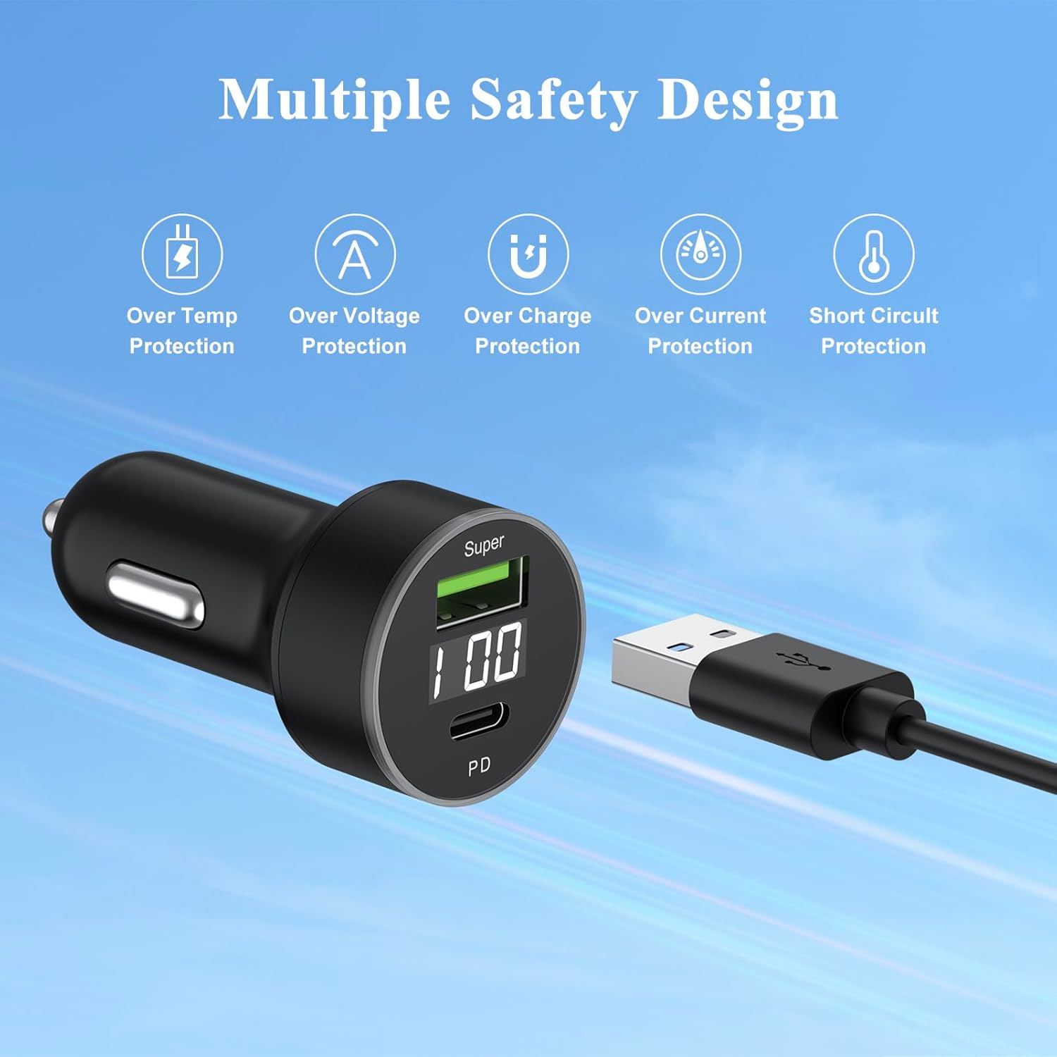 Leonids Wireless Car Charger for Iphone 16 15 14 13 Pro Max, 15W Magnetic Wireless Fast Charging with Air Vent Mount & Dashboard Mount & Car Charger Adapter for Magsafe Car Mount Charger image number 5