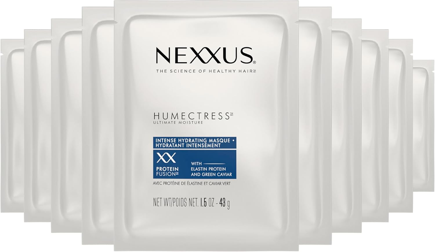 Nexxus Humectress Moisture Masque for Normal to Dry Hair 1.5 Oz, Pack of 10 image number 1