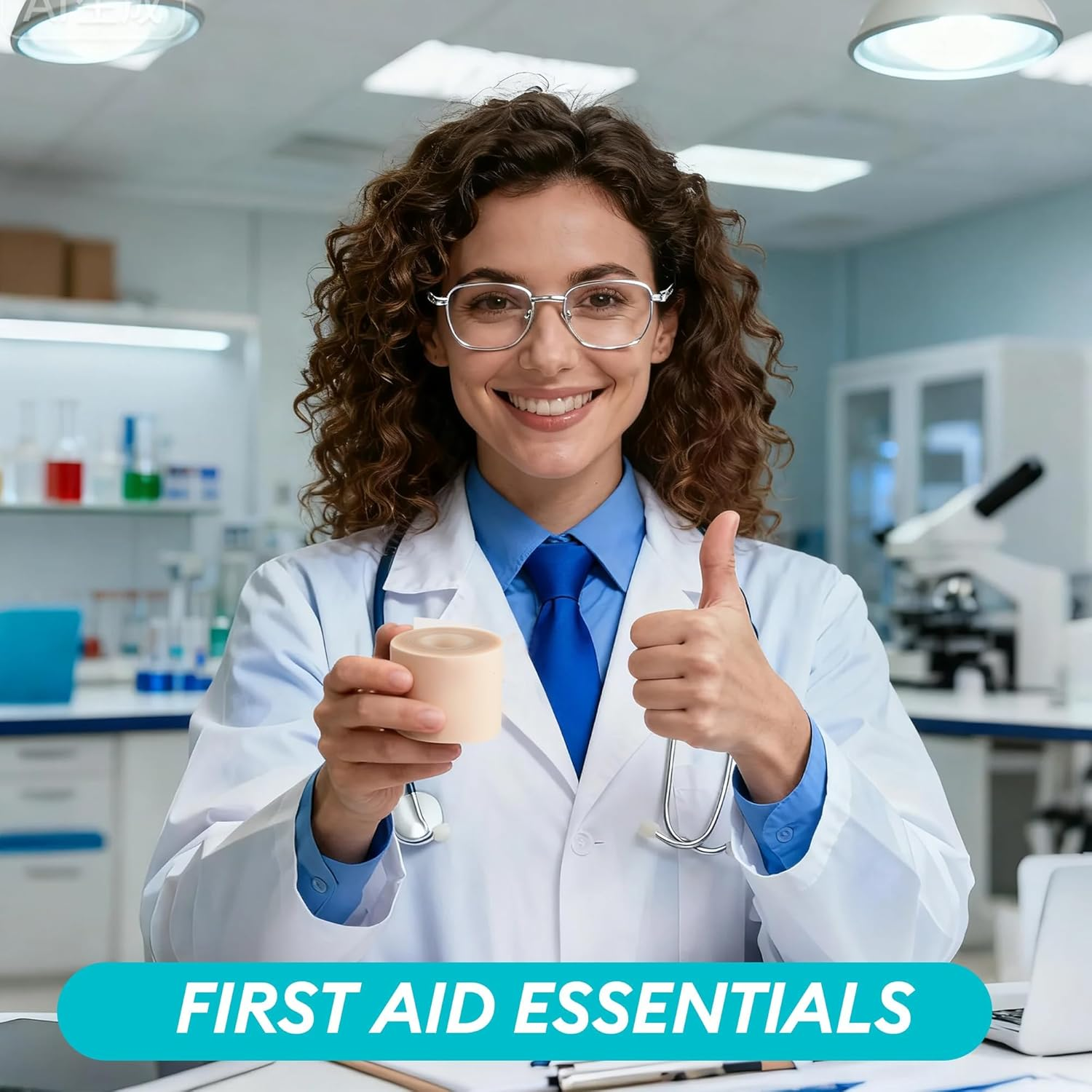 Hydrocolloid Roll for Wound Care, 5Cm*2M Hydrocolloid Bandages Rolls Tape, Waterproof and Ultra Absorbent Patch Bandages Cut-To-Size, First Aid Kit Essential for Burn Blister image number 3