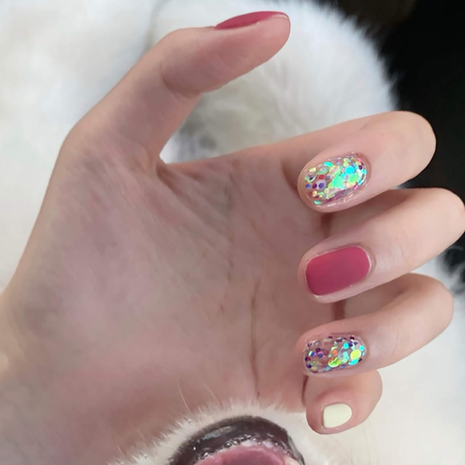 1 Big Box Super Shine Nail Sequins Nail Accessories Nail Glitter Decoration image number 2